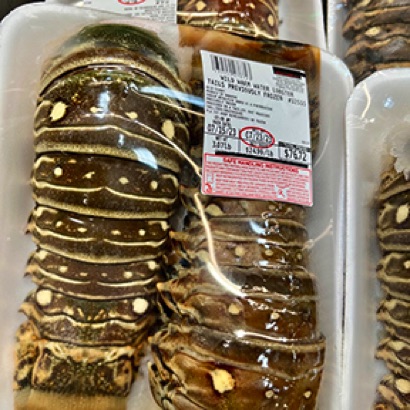 Lobster in Tray